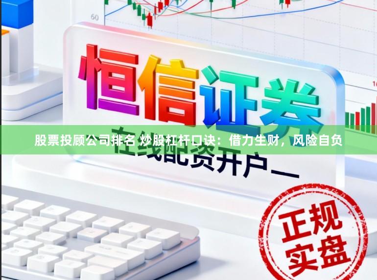 股票投顾公司排名 炒股杠杆口诀：借力生财，风险自负