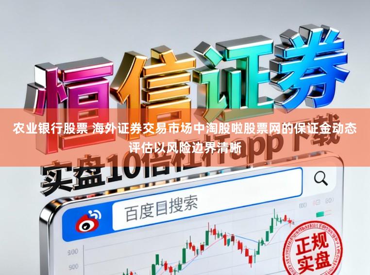 农业银行股票 海外证券交易市场中淘股啦股票网的保证金动态评估以风险边界清晰